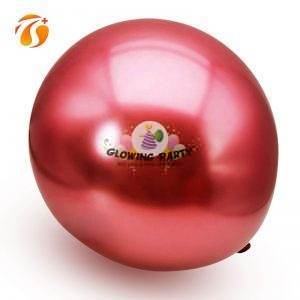 Chrome Colored Balloons (Helium-Filled) - Red
