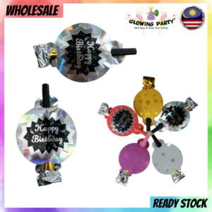Blowout Glitter Whistle Party Noise Maker