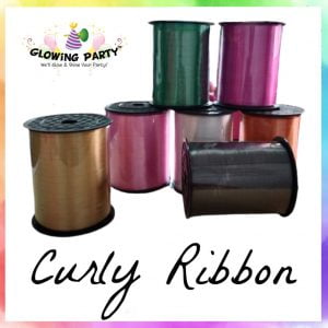 Curly Ribbon for Helium Balloons
