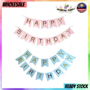Letter Banner/Party Flag - HAPPY BIRTHDAY (Small)