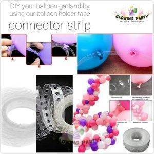 Balloon Connector Strip Tape Holder