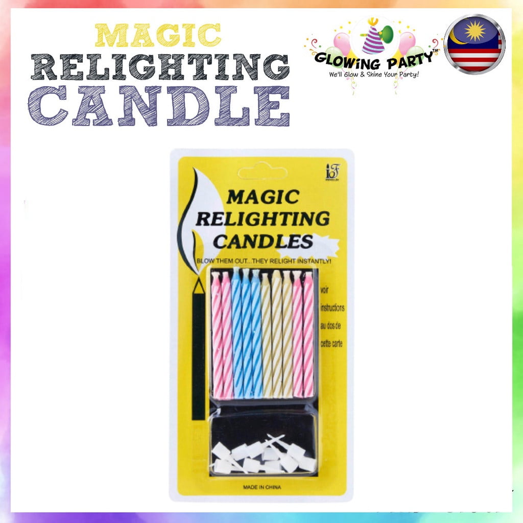 Candle Magic Relighting Candle Glowing Party House