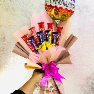 Likely Mix Choc Hand Bouquet